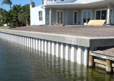 Land and Sea Marine Concrete Cap Vinyl Seawalls