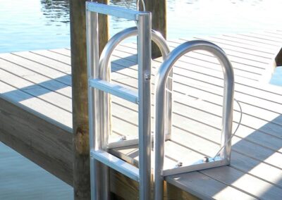 Retractable Ladder by Land and Sea Marine